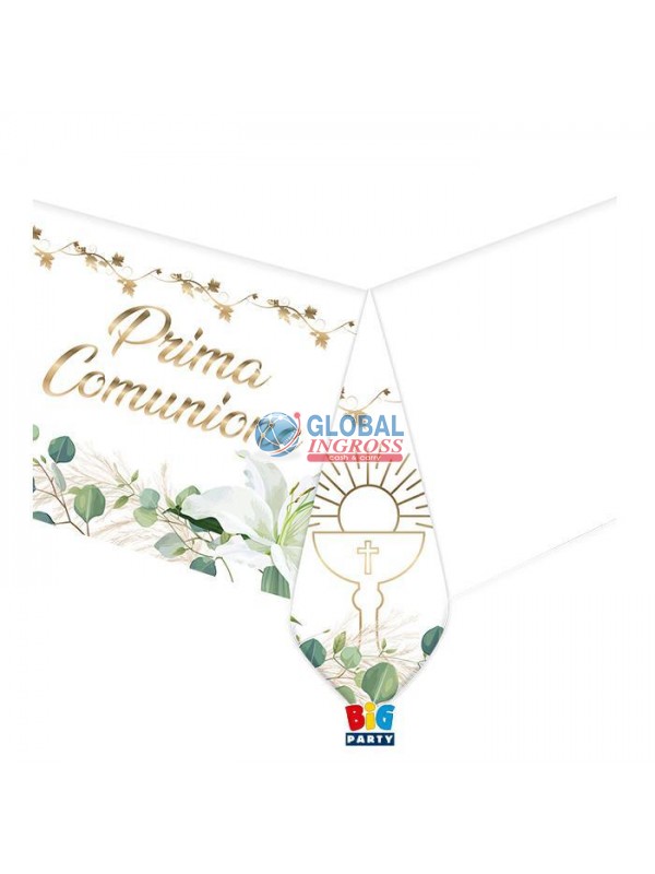 TOVAGLIA PVC COMUNIONE LILY NEW 1,4x2,7mt