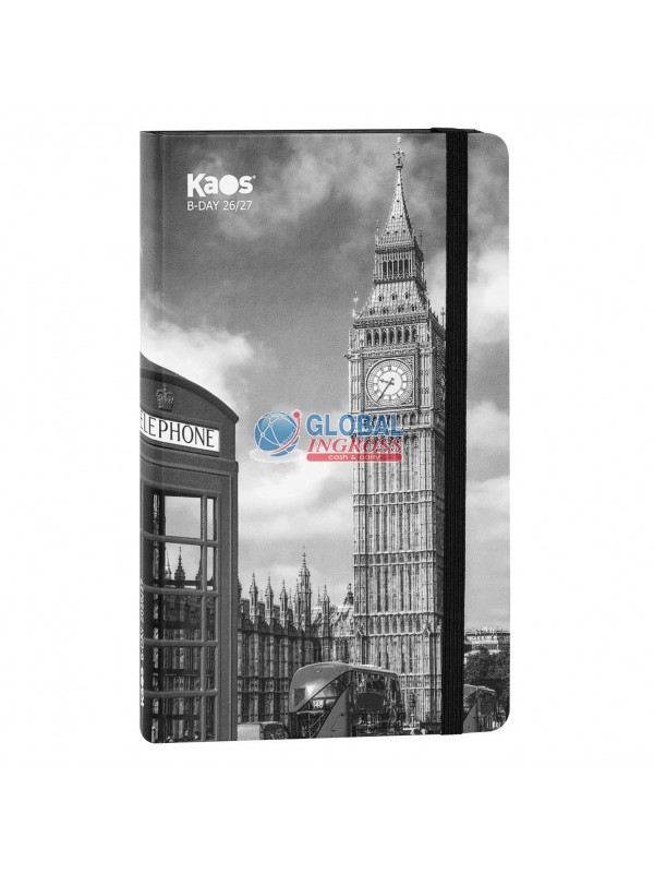 AGENDA 2027 INSEGNANTE 13x21 BIDAY 12mesi KAOS LONDRA