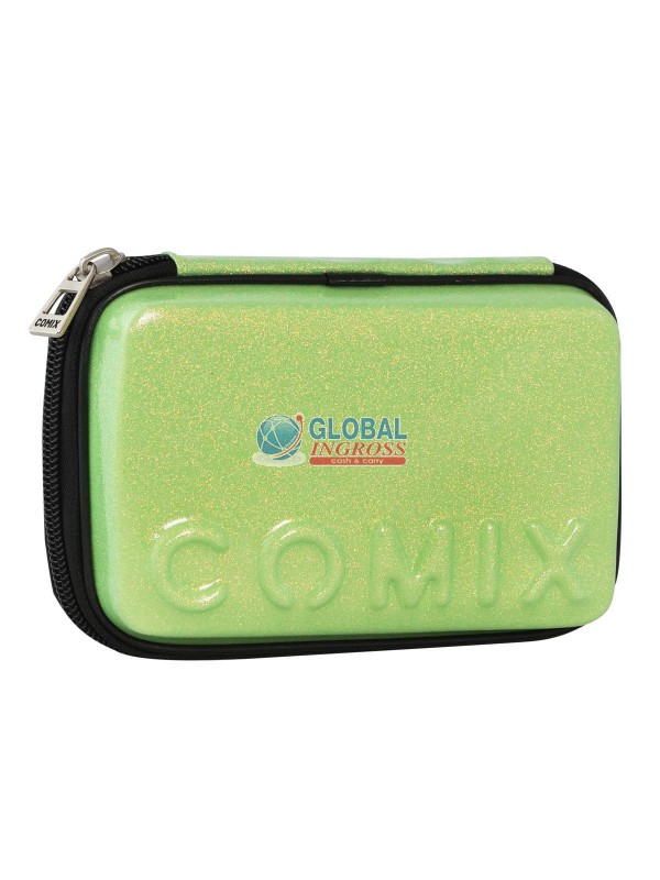 ASTUCCIO COMIX MAXI ZIPGLITTER VERDE