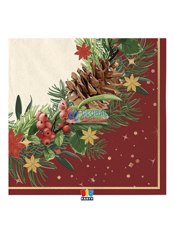 PARTY TOVAGLIOLI NATALETWINKLE 16pz