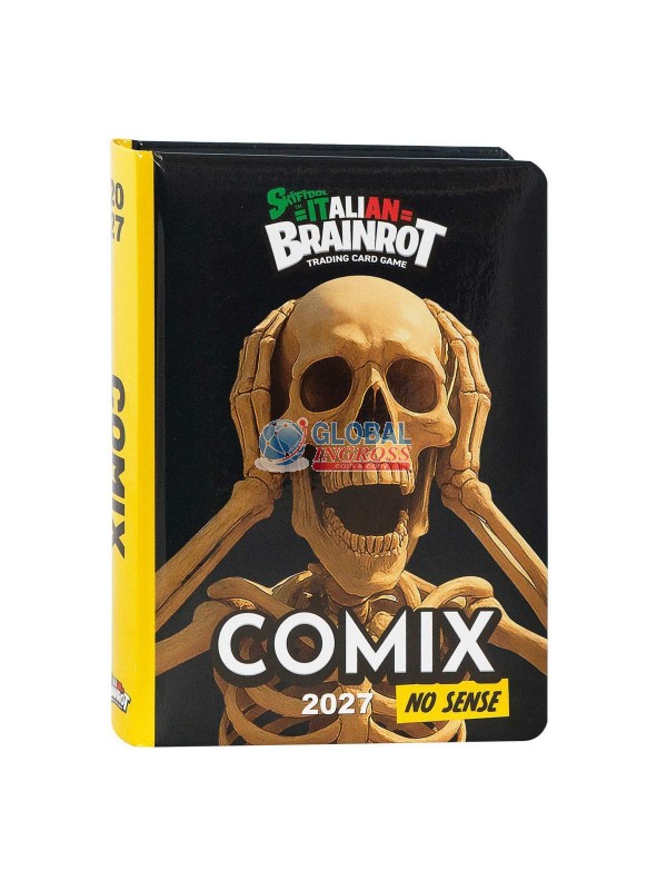 DIARIO BRAINROT COMIX SKELETON CARD STD
