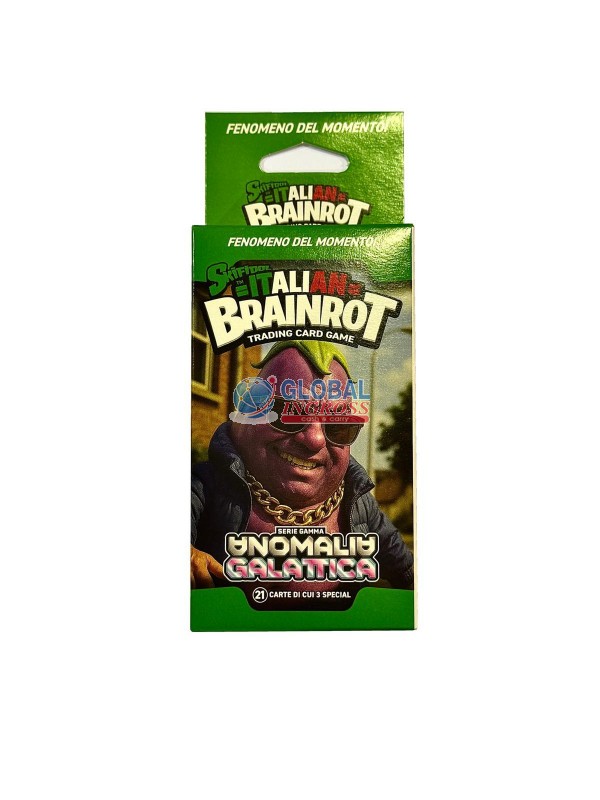 CARTE BRAINROT SERIE GAMMA CON 3 BUSTINE DA 7 CARD SKIFIDOL