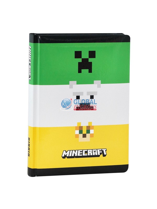 DIARIO MINECRAFT STD STRIPE PIXEL