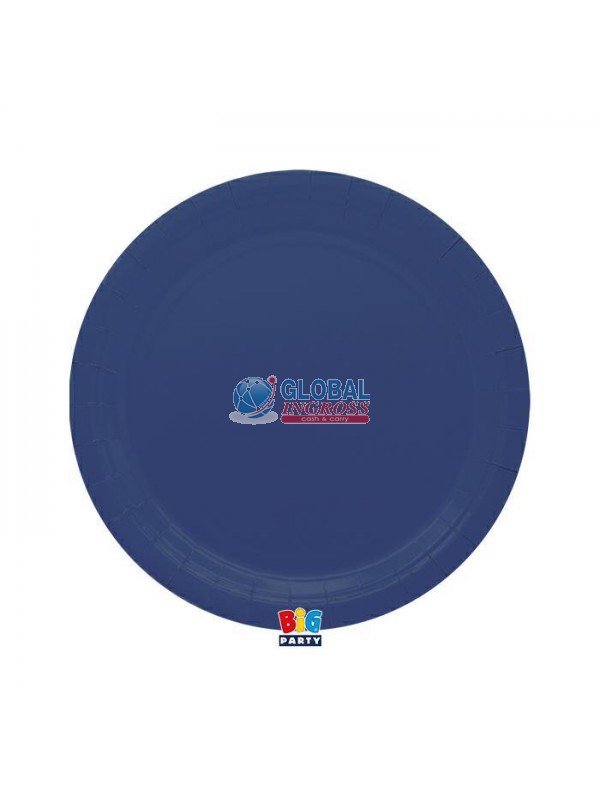 PIATTI ECOLOR 24cm BLU NOTTE 25pz