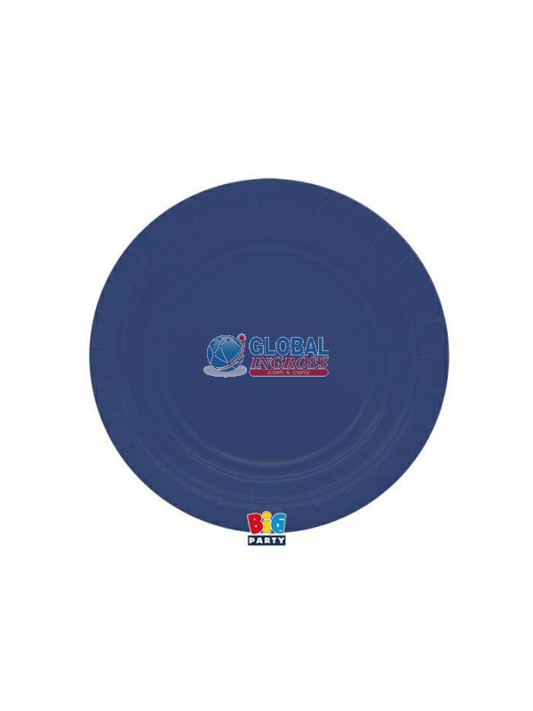 PIATTI ECOLOR 18cm BLU NOTTE 25pz