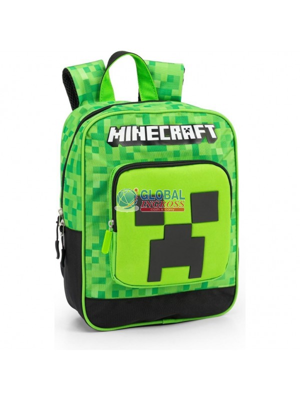 ZAINO MINECRAFT ASILO PIXEL
