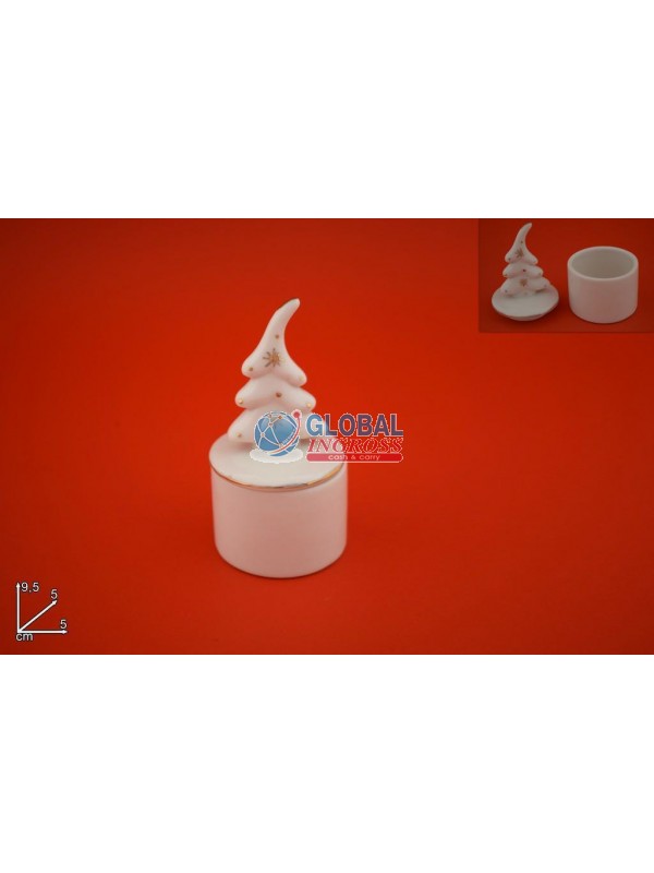 COFANETTO BIANCO FILO ORO