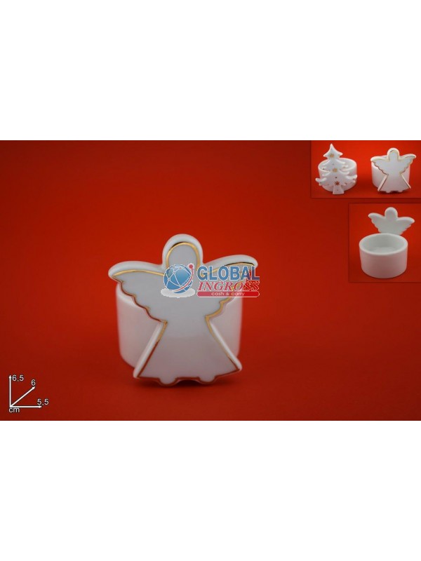 P/T-LIGHT BIANCO FILO ORO