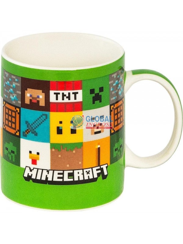 TAZZA MINECRAFT CERAMICA IN BOX