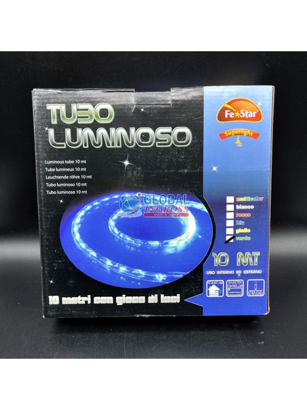 TUBO 10 mt 3 VIE VERDE