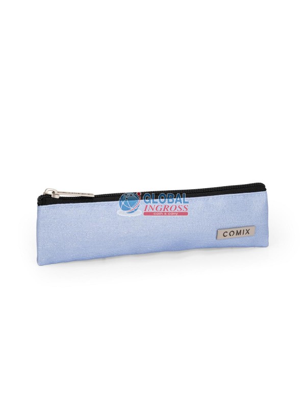 BUSTINA COMIX 2 PENNE LUREX AZZURRO