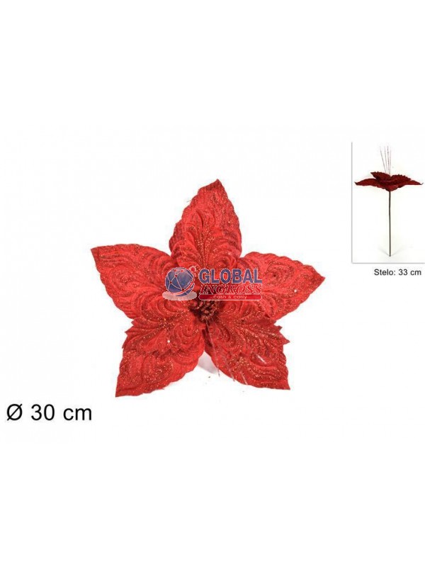 FIORE ROSSO 30cm