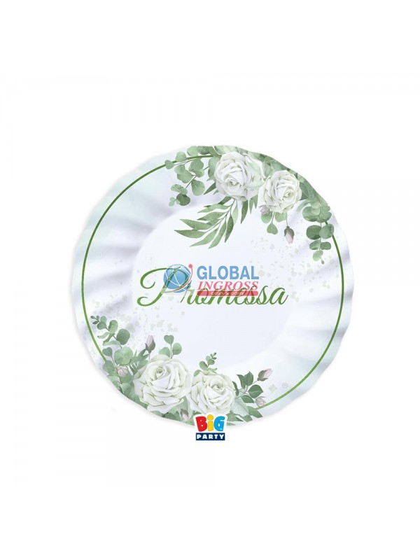 PIATTI PROMESSA EUCALIPTO 20cm 6pz