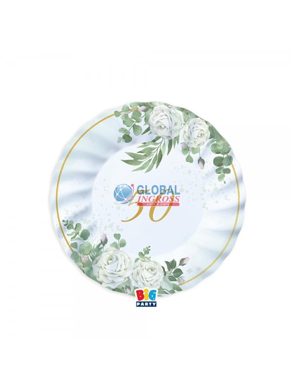 PIATTI 50 EUCALIPTO 20cm 6pz