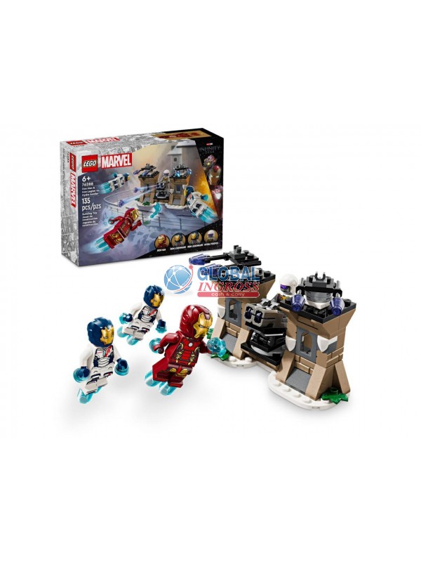 LEGO MARVEL IRON MAN E LEGIONE DI FERRO