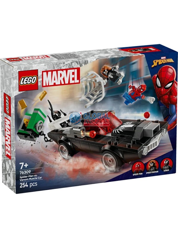 LEGO MARVEL SPIDERMAN vs MUSCLE CAR DI VENOM SUPER HEROES