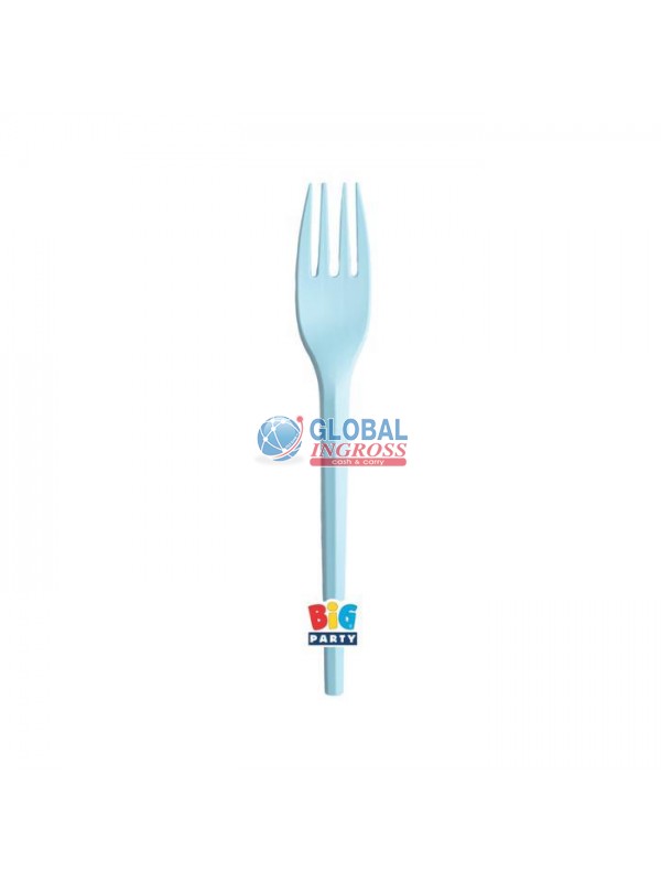 FORCHETTE ECOLOR CELESTE - CPLA COMPOSTABILI