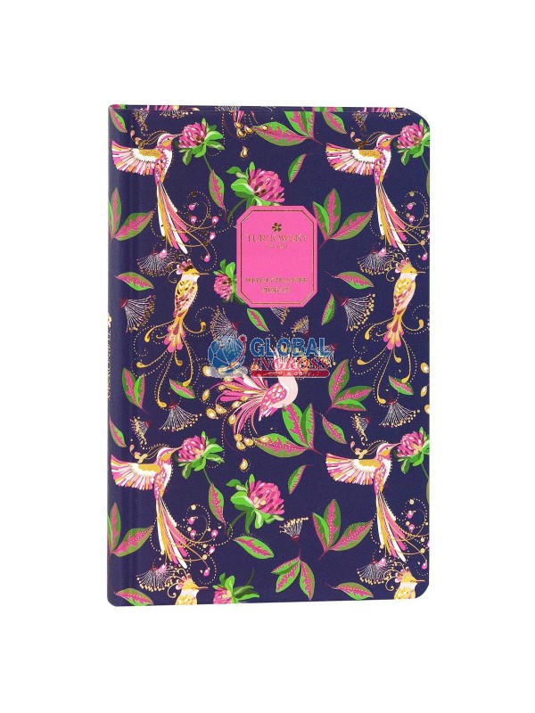 DIARIO TURNOWSKY 2027 MEDIUM WEEK BIRDS AND FLOWERS