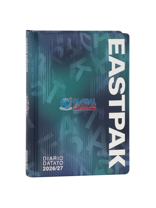 DIARIO EASTPAK 2027 MEDIUM 13mesi LETTERDYE BLUE