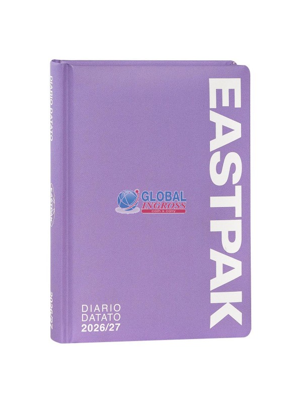 DIARIO EASTPAK 2027 MEDIUM 13mesi LILAC