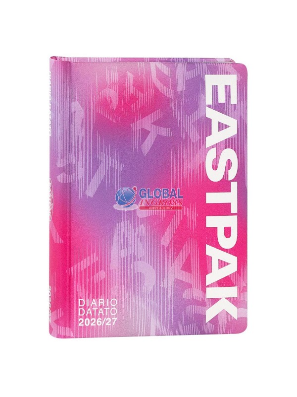 DIARIO EASTPAK 2027 MEDIUM 13mesi LETTERDYE PINK