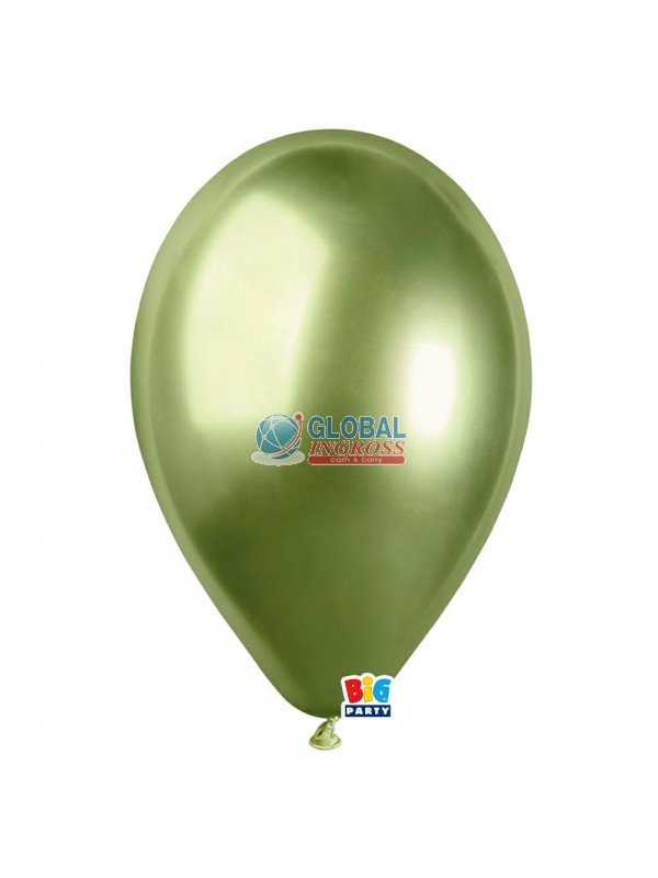 PALLONCINI GLOSSY 13'/33cm KIWI 50pz