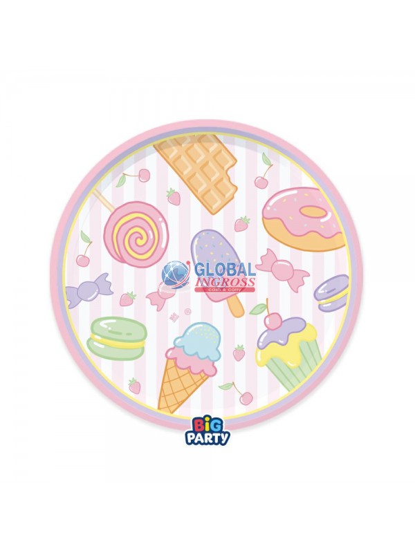 PIATTI SWEETY 18cm 6pz