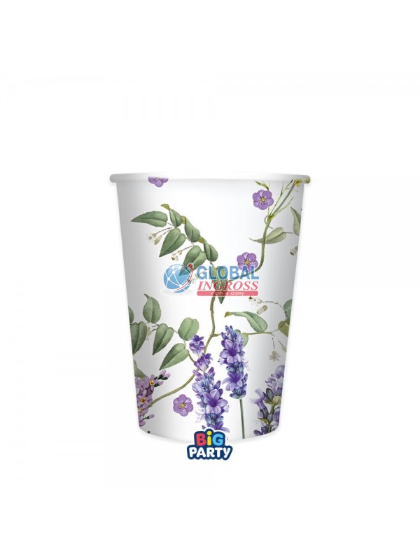 BICCHIERI FLOWERS GARDEN 6pz