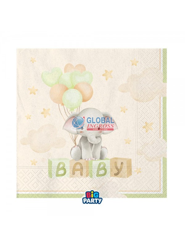 TOVAGLIOLI BABY ELEPHANT 16pz