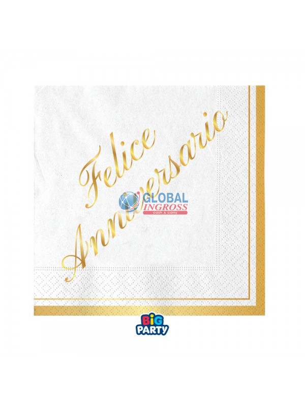 TOVAGLIOLINI ANNIVERSARIO 16pz 25x25