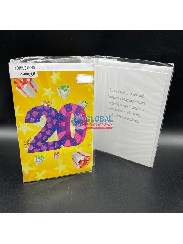 BIGLIETTO 20 ANNI PARTY