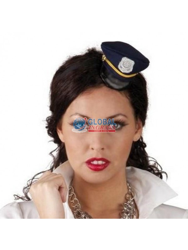 MINICAPPELLO POLIZIA CERCHIETTO