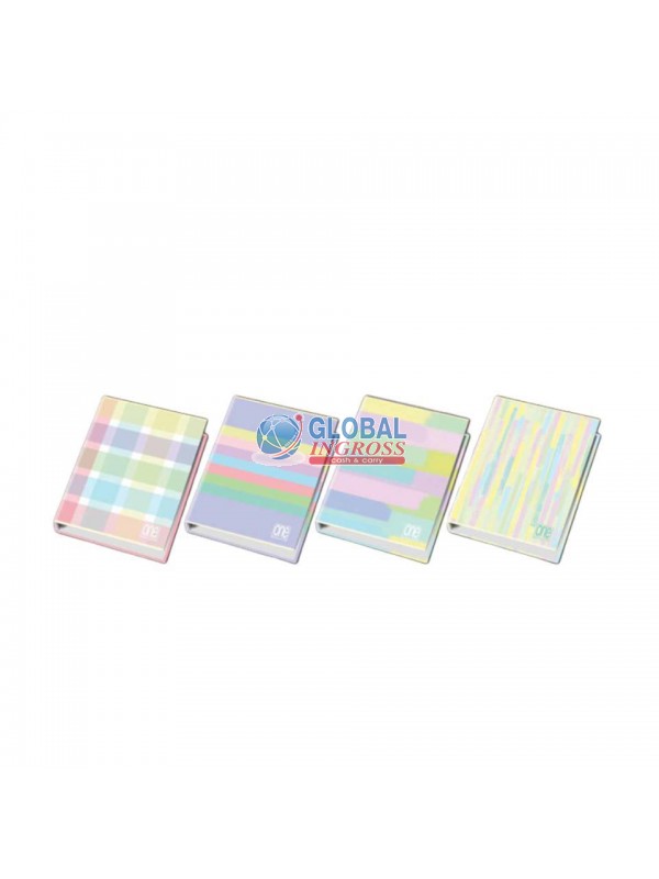 CARTELLA ANELLI A4 ONE COLOR PASTEL PLUS