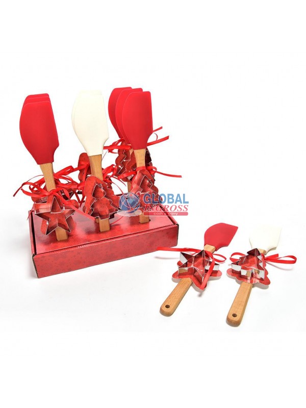 SET SPATOLA E FORMINA BISCOTTI