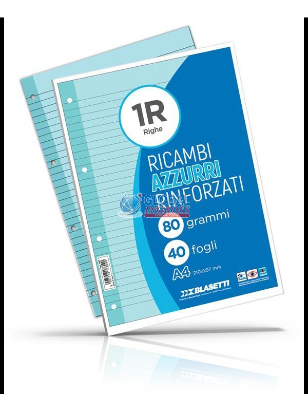 RICAMBI RINFORZATI COL.AZZURRO 1 RIGO