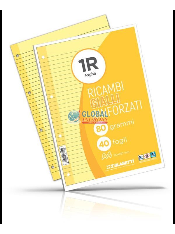 RICAMBI RINFORZATI COL.GIALLO 1 RIGO