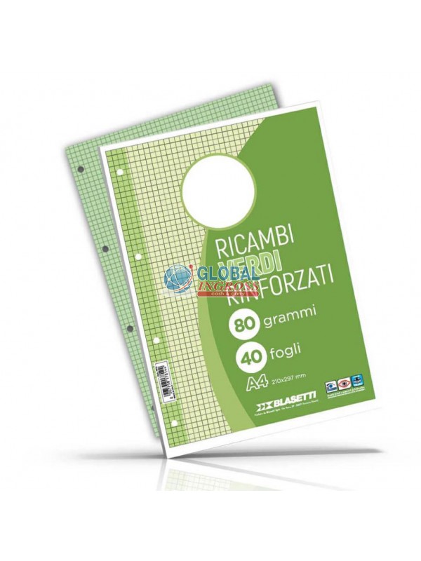 RICAMBI RINFORZATI COL.VERDE 5mm