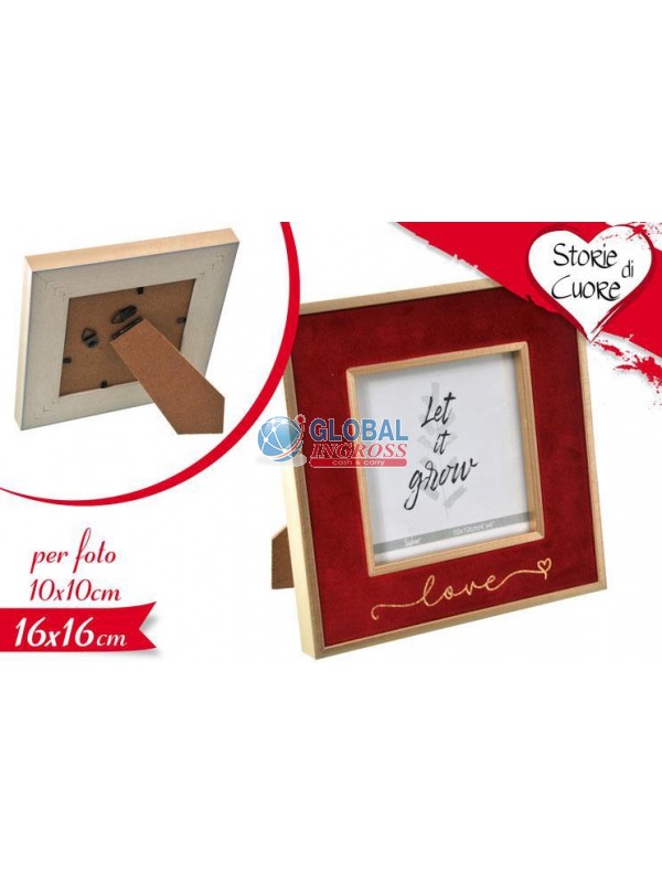 PORTAFOTO LOVE 16x16