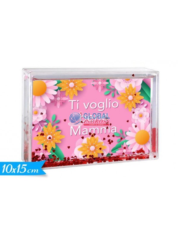 PORTAFOTO C/ACQUA 10x15MAMMA