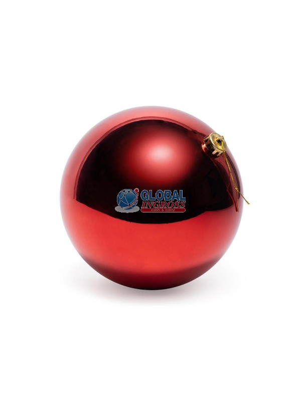 PALLA 25cm ROSSO LUCIDO