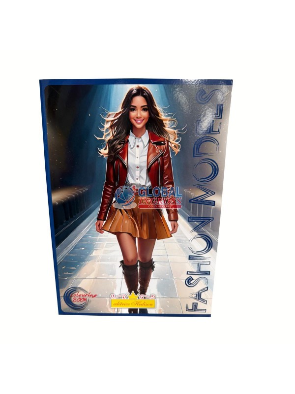 LIBRO COLORA FASHION GIRLS SERIE SPECIALE