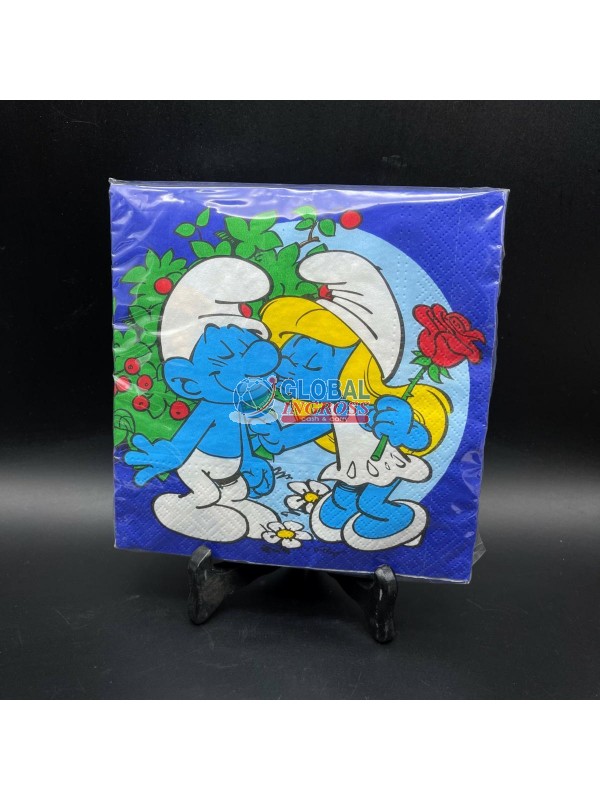 TOVAGLIOLI PUFFI 33x33 BLU