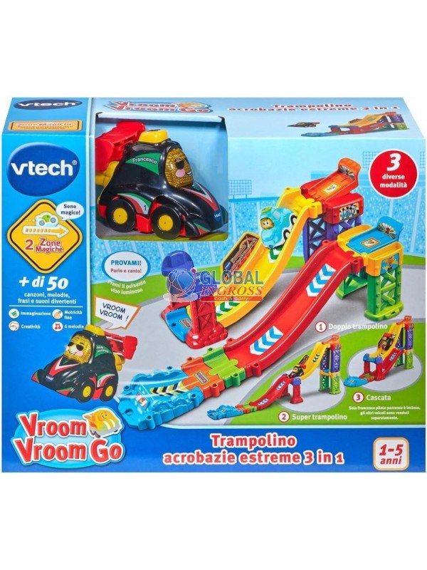 CASERMA POMPIERI INTERATTIVA VROOM VROOM GO