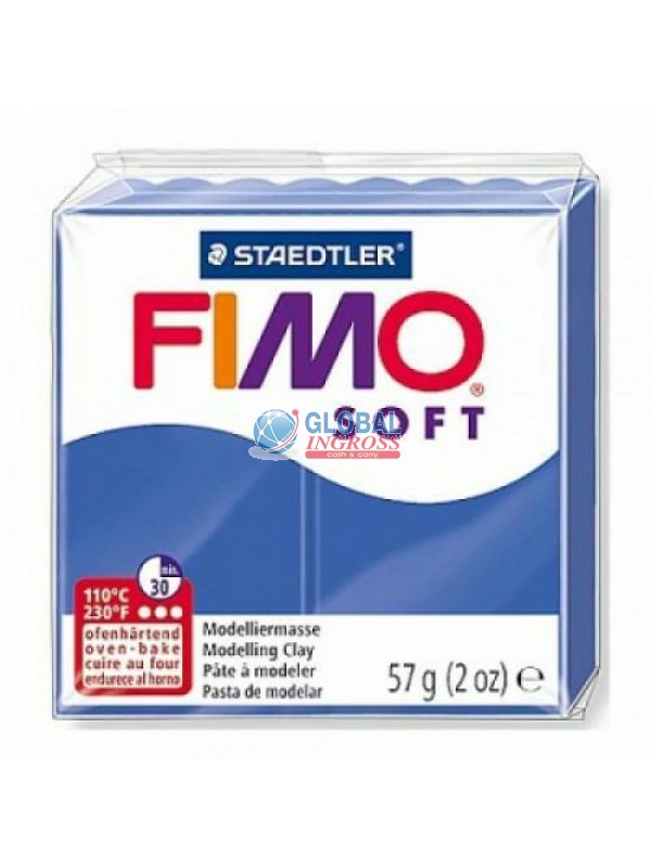 FIMO SOFT BLU BRILLANTE57g