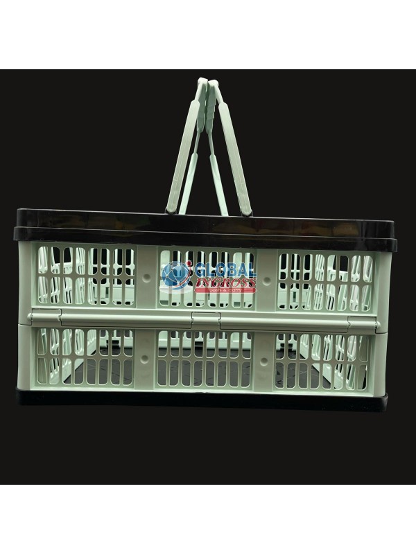 CESTO PIEGHEVOLE 39x25 H MAX 21cm C/MANIGLIE