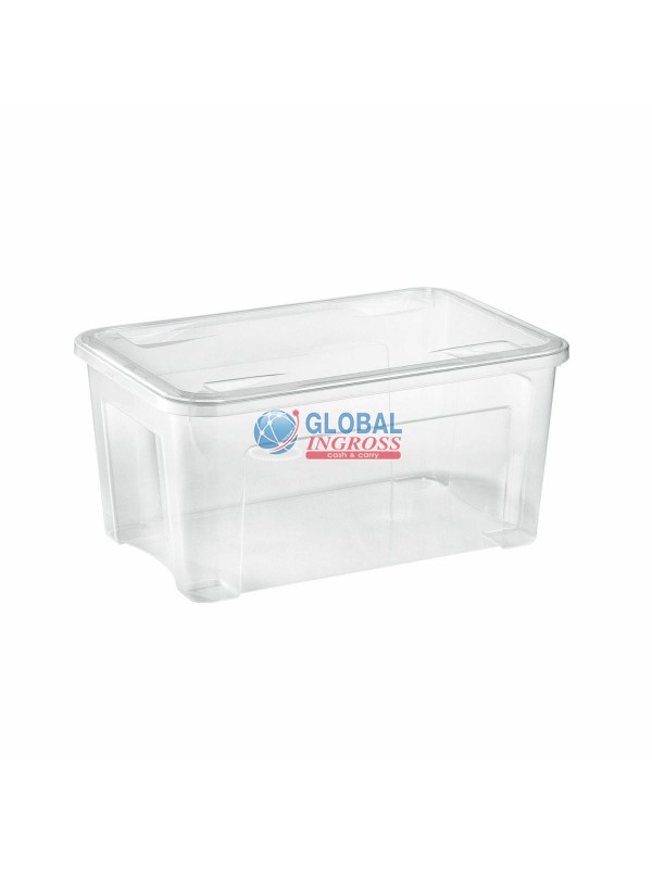 COMBI BOX 43L 58,2x38x h28 COPERCHIO TRASPARENTE