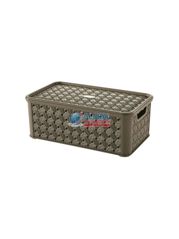 SCATOLA ARIANNA 16,6x29x H 11,2 WENGE'