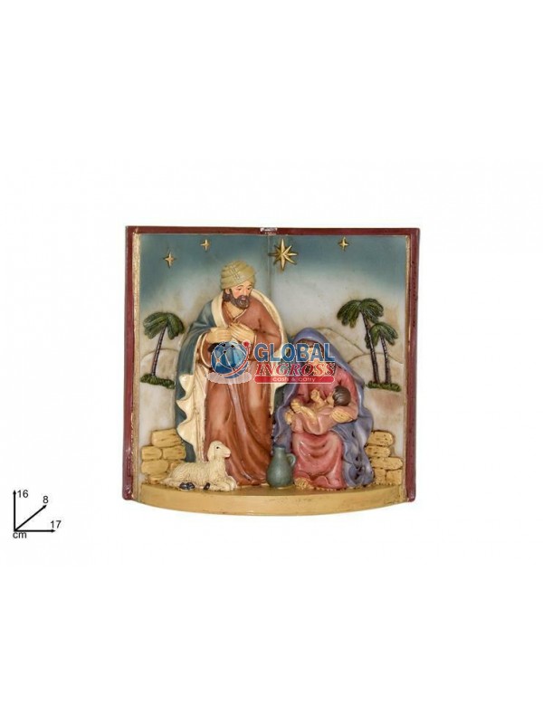 NATIVITA' LIBRO 17cm