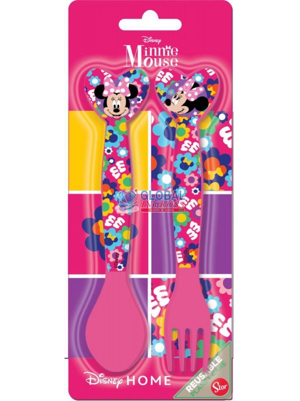 POSATE PP MINNIE 2pz