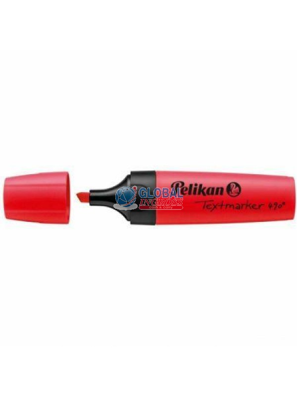 EVIDENZIATORE PELIKAN ROSSO NEW